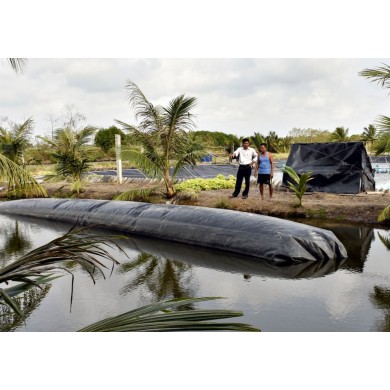 Túi Biogas Farm Tôm